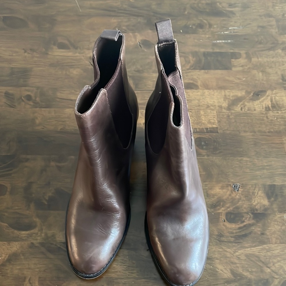 Cole Haan Brown Leather Boots